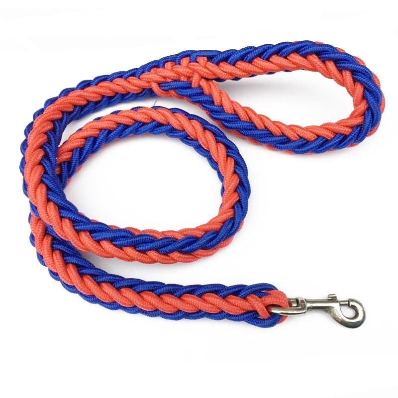Trela trançada de oito fios grande cão de tamanho médio animal de estimação grande cão Golden Retriever Labrador trela t