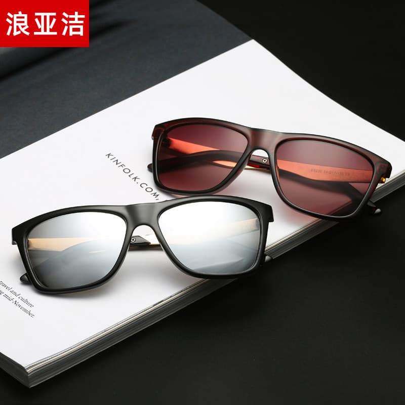 Óculos de sol masculino 2024 novo estilo na moda Retro motorista óculos influenciador estilo único óculos de sol proteçã