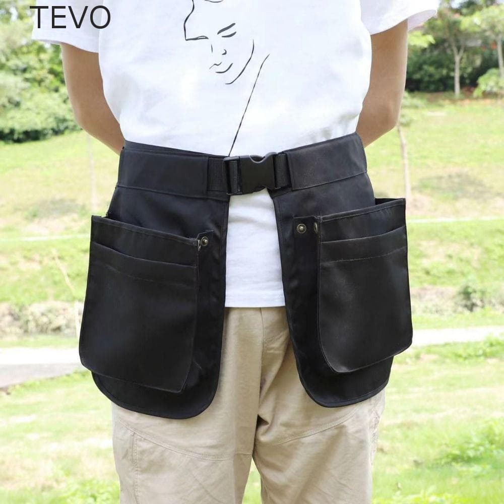 Pacote De Cintura TEVO , Bolsa De Cinto De Avental Multifuncional Com Vários Bolsos , Pochete Ajustável À Prova D'água P