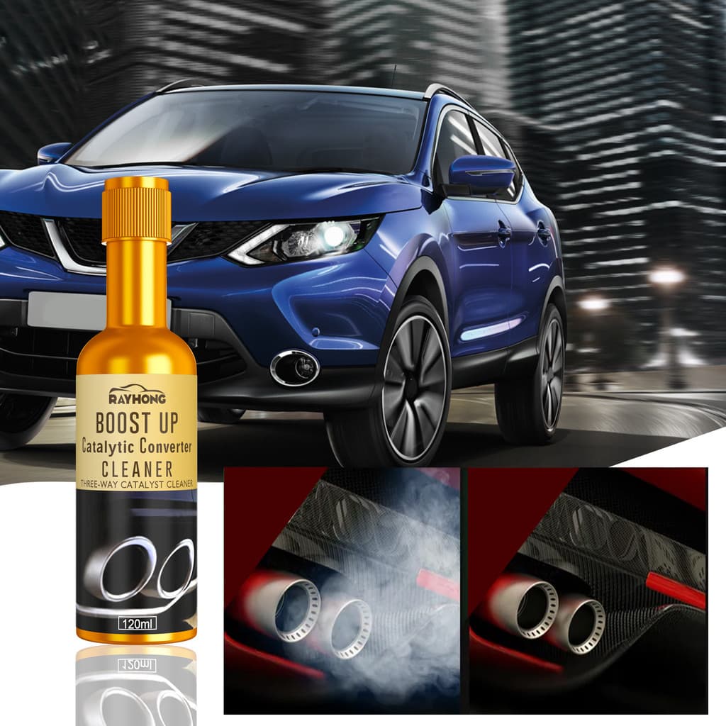 Rayhong Limpador Catalítico Três em Um, Agente de Limpeza Automotiva para Remoção de Carbono Catalítico Dentro do Motor