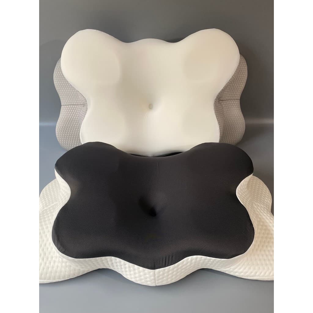 Pedido Alemão!Travesseiro travesseiro coluna Cervical ajuda a dormir borboleta engenharia travesseiro de dormir rápido n