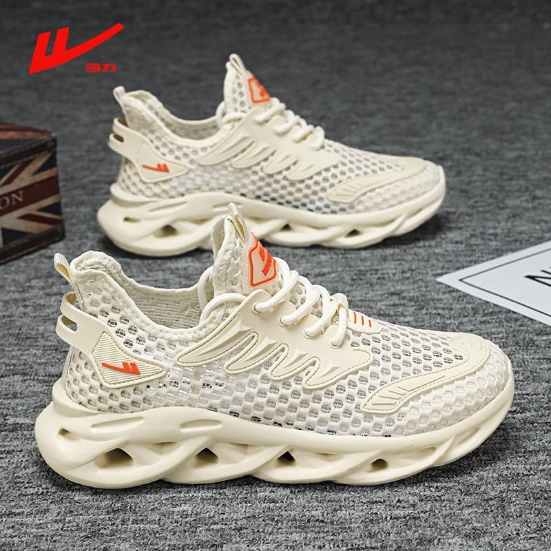 Puxar para trás sapatos masculinos 2026 novo estilo verão malha respirável sapatos esportivos casuais das mulheres dos h