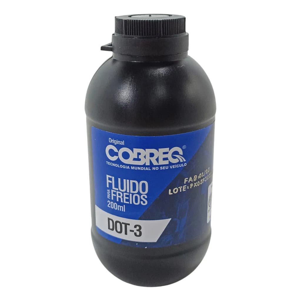 Óleo Fluído Para Freios Dot3 200ml