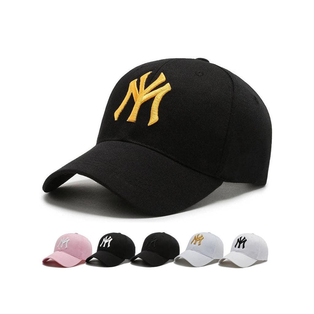 Chapéu masculino versão coreana Casual Street Wear moda boné de beisebol meu bordado primavera verão chapéu de sol boné