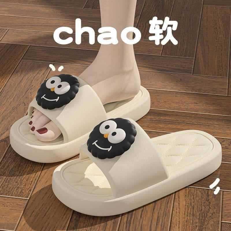 Pisando na merda chinelos bonito feminino ao ar livre Wear verão 2026 novo estilo casa interior antiderrapante de sola g