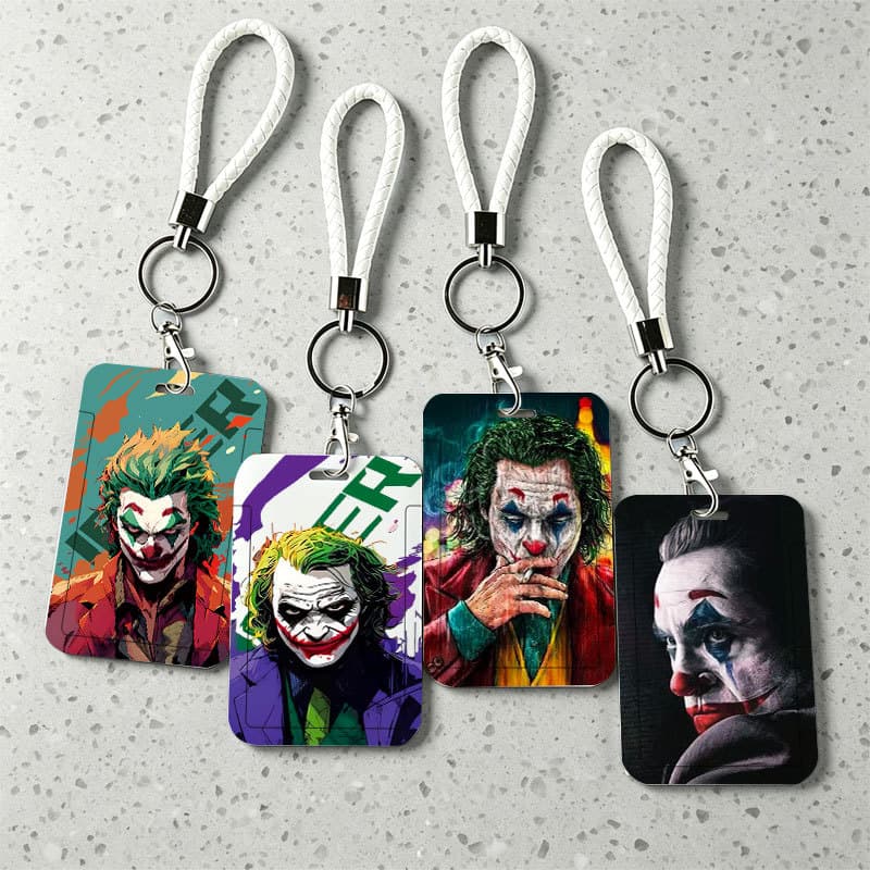 Porta-Cartões DC Joker , Protetor De Crachá De Identificação De Estudante Com Tema Supervillain Legal Para Cartão De Ref
