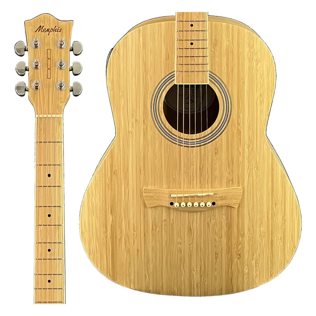 Violão Eletroacústico Tagima Memphis Naturale Aço Clássico Natural Satin