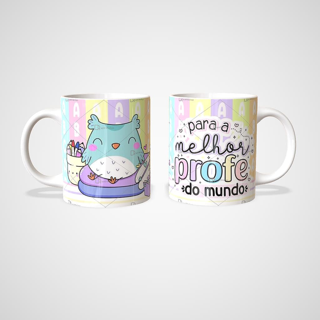 Caneca Melhor Professora para presente