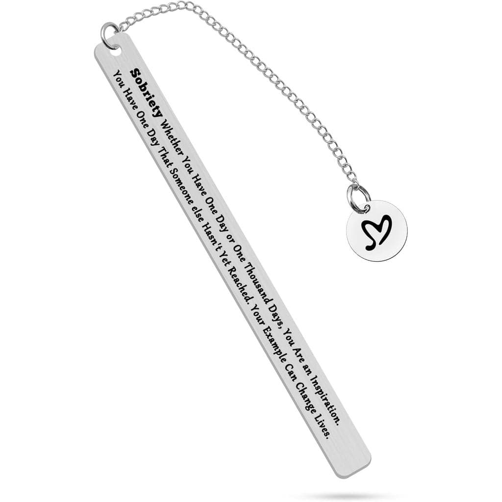 Recovery Gift Sobriety Recovery AA Gifts Recovery Sympathy Bookmark Gift for Men Women Surgery Cancer Survivor Gifts Add