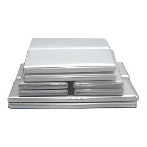 1 kg Saco Plástico Transparente PE 15x25 0,20 Grosso