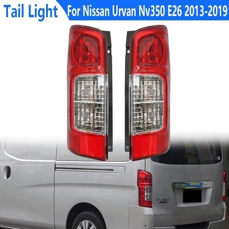 Luz Traseira Do Carro Para Nissan NV350 E26 Modelo 2013-2019 Sinal De Volta Nevoeiro Lâmpada Freio Condução Sem Acessóri