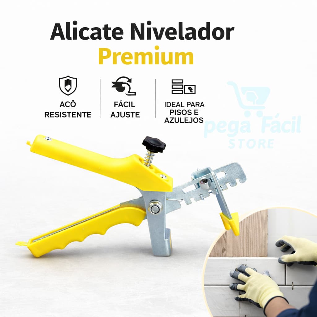 Alicate Nivelador De Pisos Nivelamento Azulejo Cerâmica Porcelanato