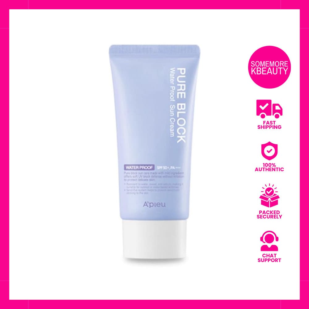 APIEU Pure Block Protetor Solar à Prova d'Água SPF50+/PA+++ 50ml