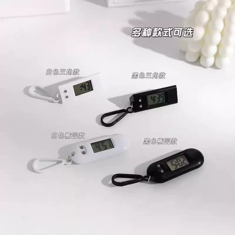 Novo triângulo Mini pequeno relógio simples estudante crianças exame aprendizagem relógio eletrônico Digital portátil mo