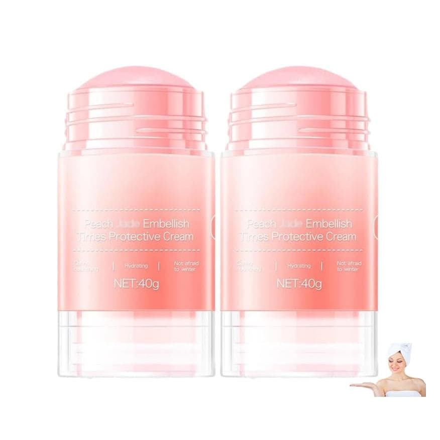 Bálsamo em Bastão para Prevenção de Rachaduras nos Pés, Creme Hidratante para Calcanhares Secos, Remove Pele Morta e Sua