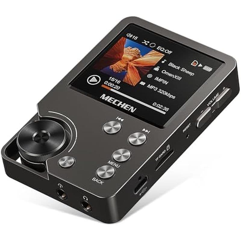 Com Resolução (Cinza) MECHEN Memory MP3 HiFi M30 Player Portátil De Alta Leitor De Cartão DSD , Reprodutor Sem Perdas De