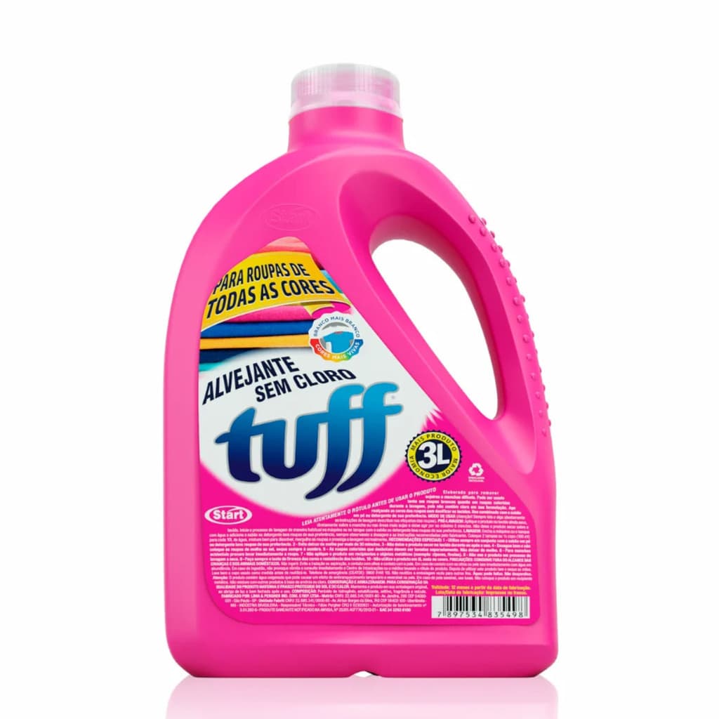 Alvejante Sem Cloro 3l Tuff Start