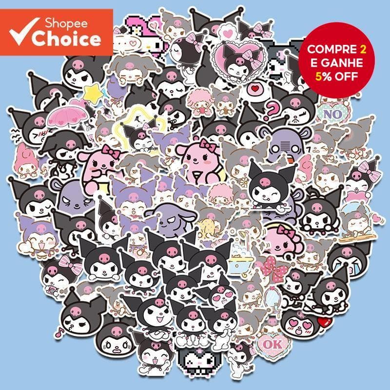 Adesivos Fofos Para Laptop 100 Unidades Garrafa De Água , Scrapbooking , Material Escolar , Artesanato À Prova D'água