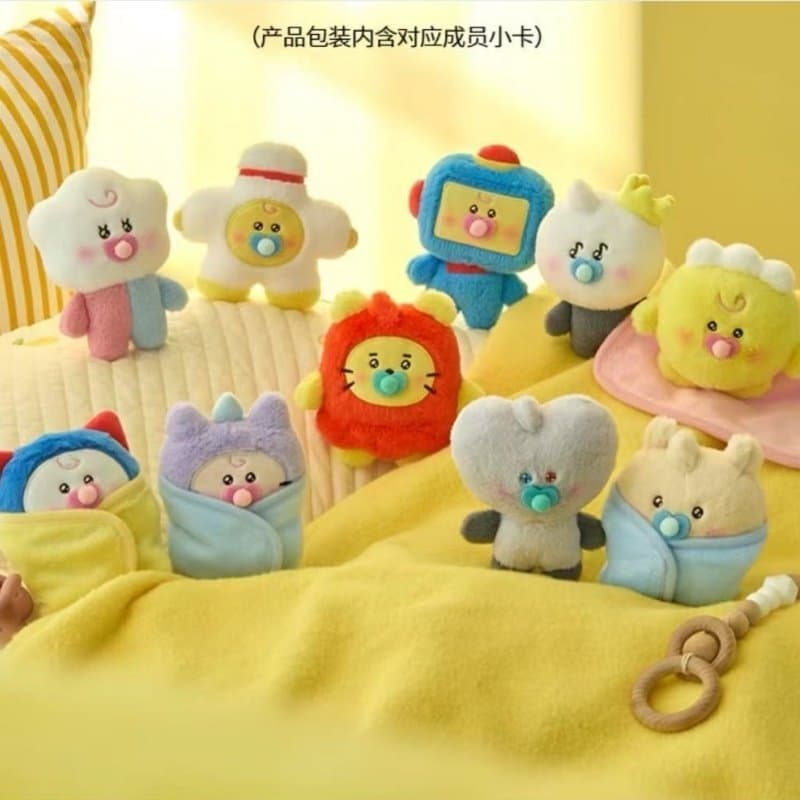LINE FRIENDS Tesouro TRUZ NEW BORN Bebê Chupeta Boneca De Pelúcia Estrela Periférica