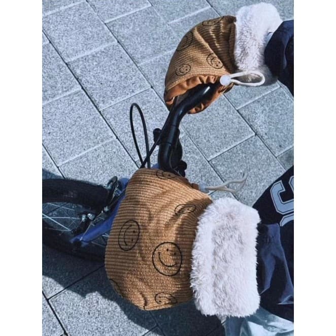 Exportado para a Coreia do Sul Crianças Bebê Skate Equilíbrio Bicicleta Guiador Anticongelante Luvas de Guiador Bonito P