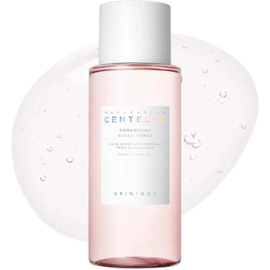 SKIN1004 Poremizing Clear Toner 7.10 fl.oz, 210ml, Tônico Facial Coreano com Sal Rosa do Himalaia e Centella de Madagasc