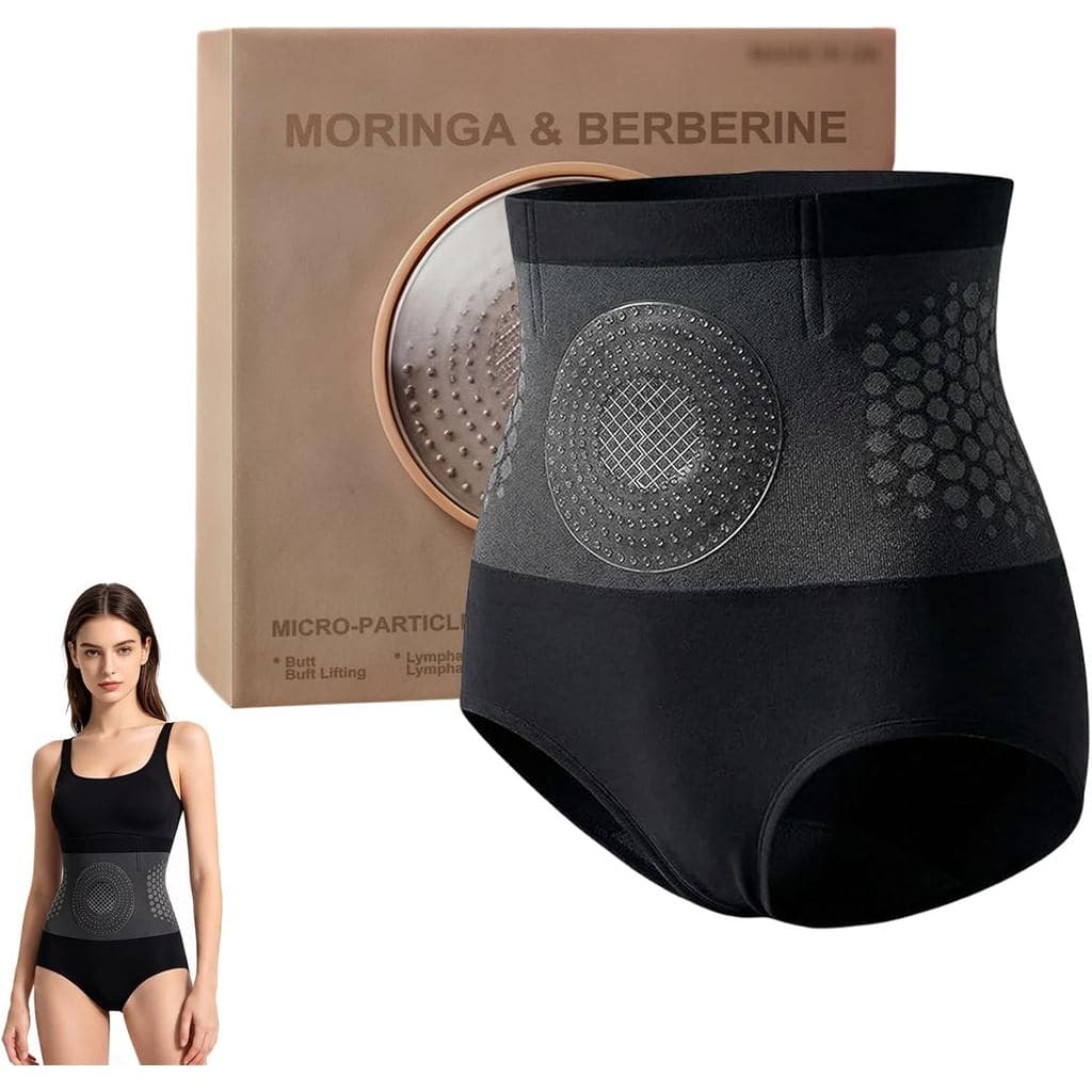 Shorts Modeladores Queimadores de Gordura para Mulheres, Shorts de Cintura Alta com Controle Abdominal e Efeito Levanta