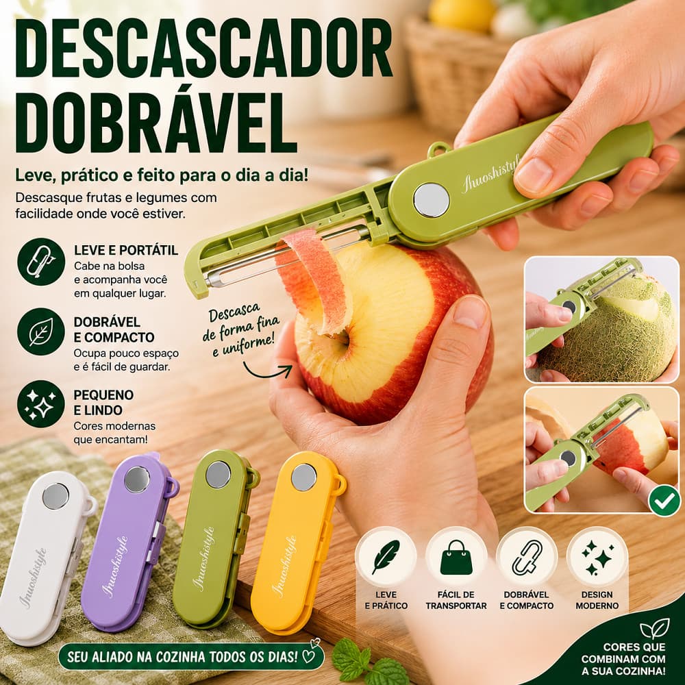 Descascador de Legumes Manual lâmina em aço inoxidável resistente descasca frutas legumes verduras textura ingredientes