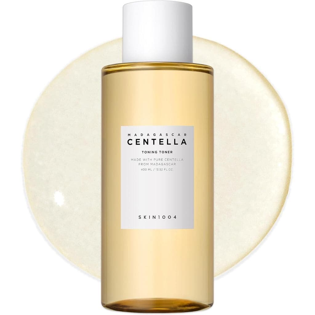 SKIN1004 Centella Toning Toner 13.52 fl.oz, 400ml, Tônico Facial Coreano com Centella Asiática de Madagascar e Ácido Hia