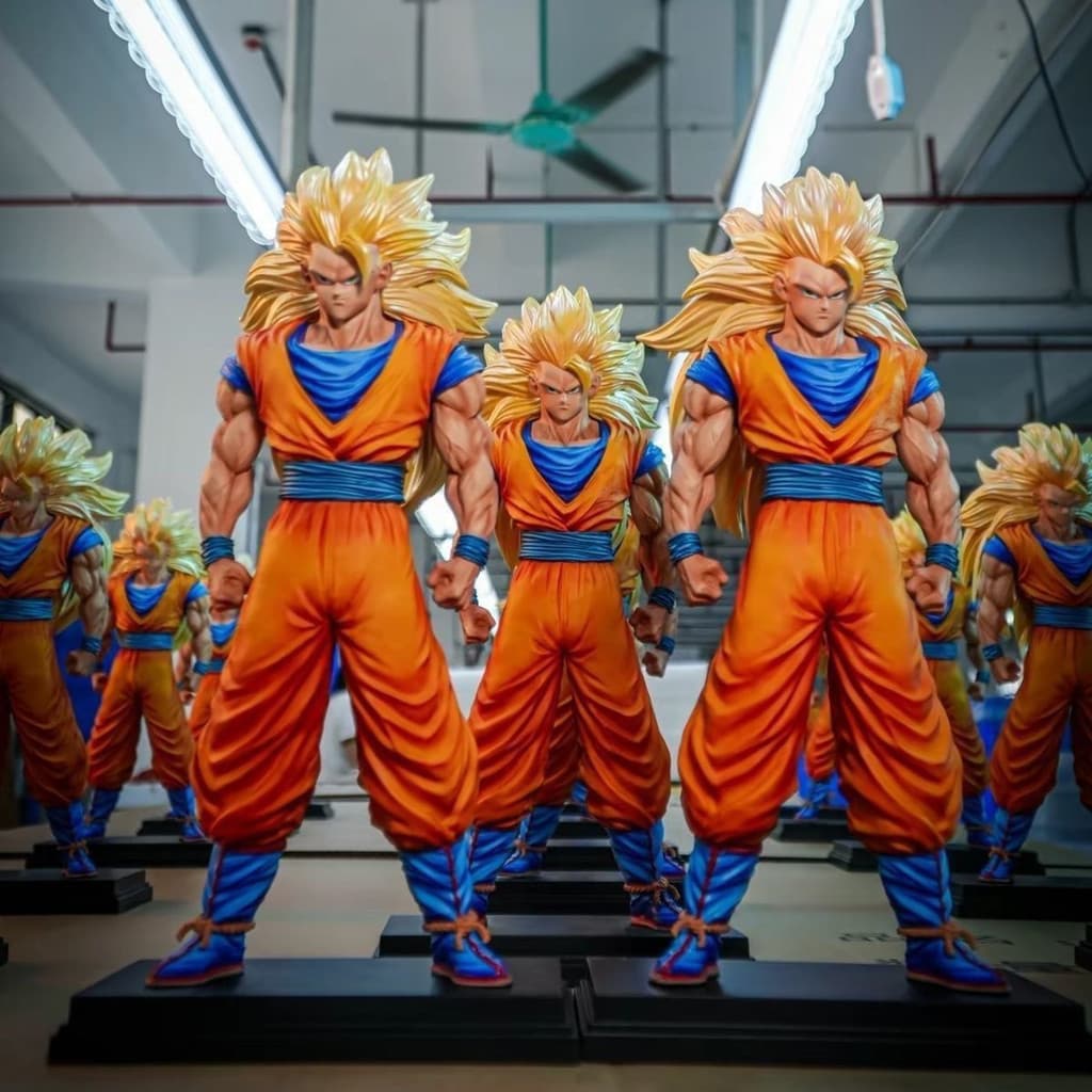 [Em Estoque] Figura de Ação Dragon Ball JT Star Rail Super Saiyan Goku de 32CM [Edição Limitada Exclusiva] Figura Decora