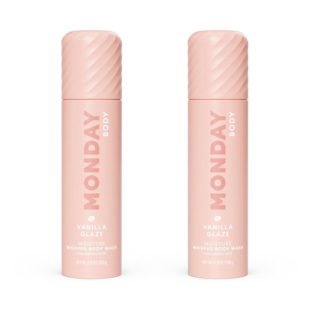 MONDAY HAIRCARE MOISTURE Sabonete Líquido Corporal em Espuma com Aroma de Baunilha e Ácido Hialurônico para Todos os Tip