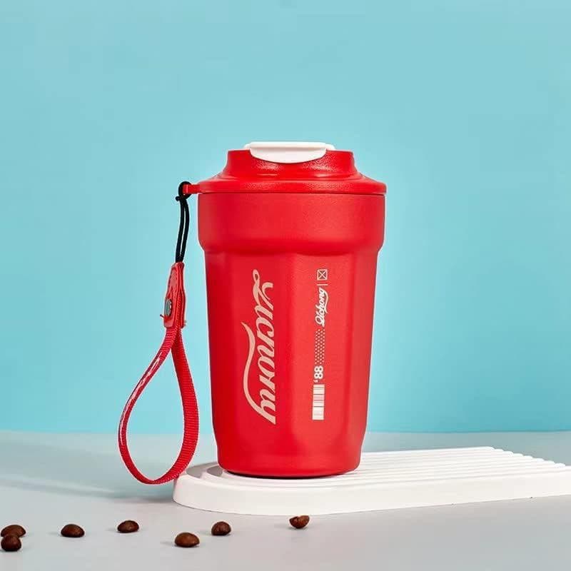 Caneca Térmica de Aço Inoxidável 316 de 16 oz - Caneca de Viagem à Prova de Vazamentos com Tampa - Caneca Isolada para C