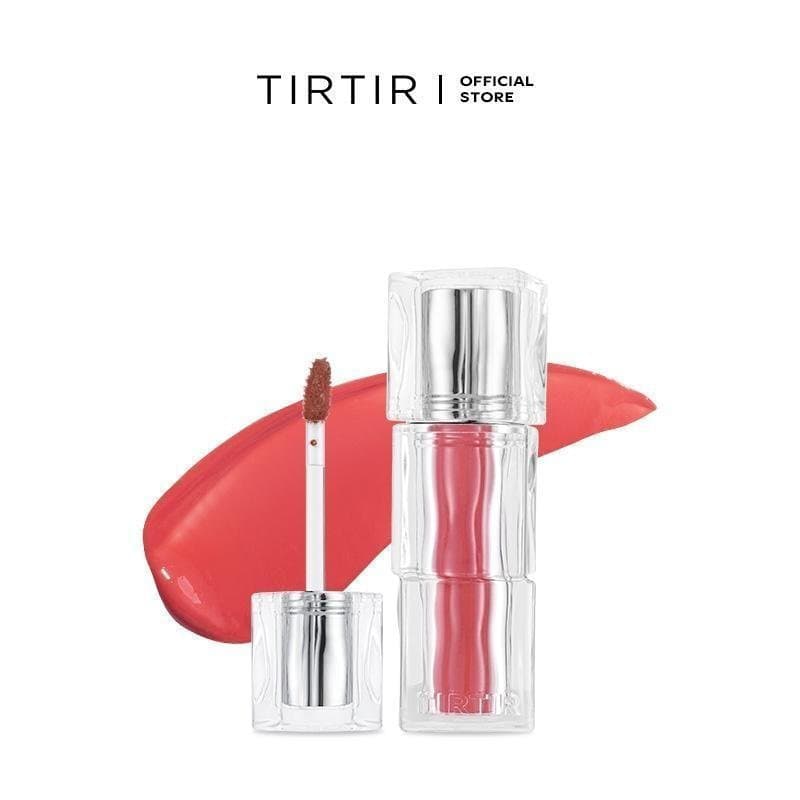[TIRTIR Oficial] Gloss Labial Colorido Waterism Tamanho Mini - Batom Brilhante com Acabamento Dewy, Maquiagem Labial, Co