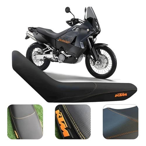 Capa De Banco Ktm 990 Mod Original Reforçada Ktm990 Grip Top Preta
