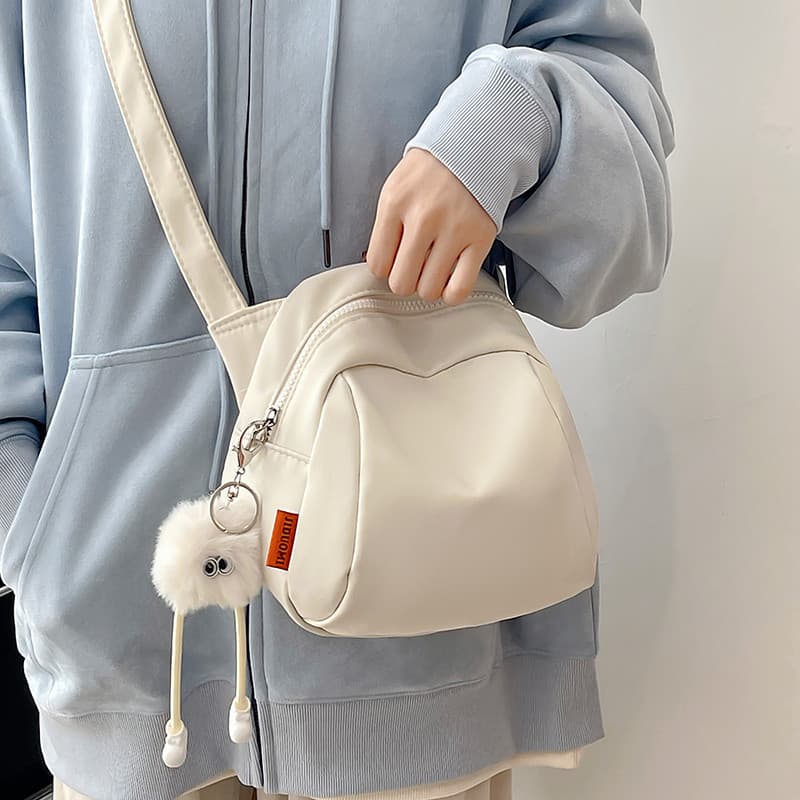 Bolsa pequena de lona feminina 2026 novo estilo Casual All-Match bolsa de peito moda bolsa de concha esportes viagem cic