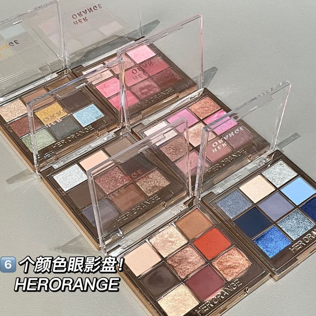 Recomendado!Paleta de sombras de nove cores perolada fosca fina piscando maquiagem renderização de cores não é fácil de