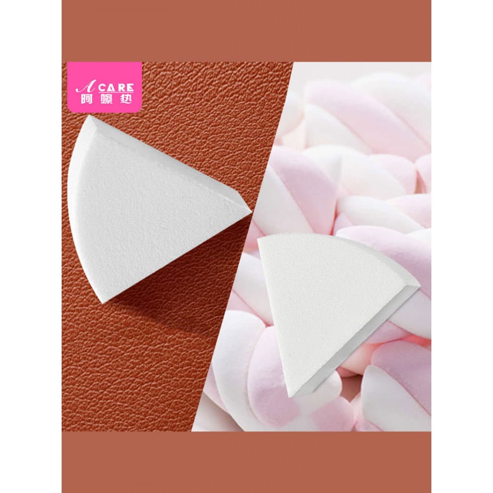 Puff A1pq808-Fácil de começar esponja triangular molhado seco dupla utilização maquiagem feminina portátil beleza ovo fe