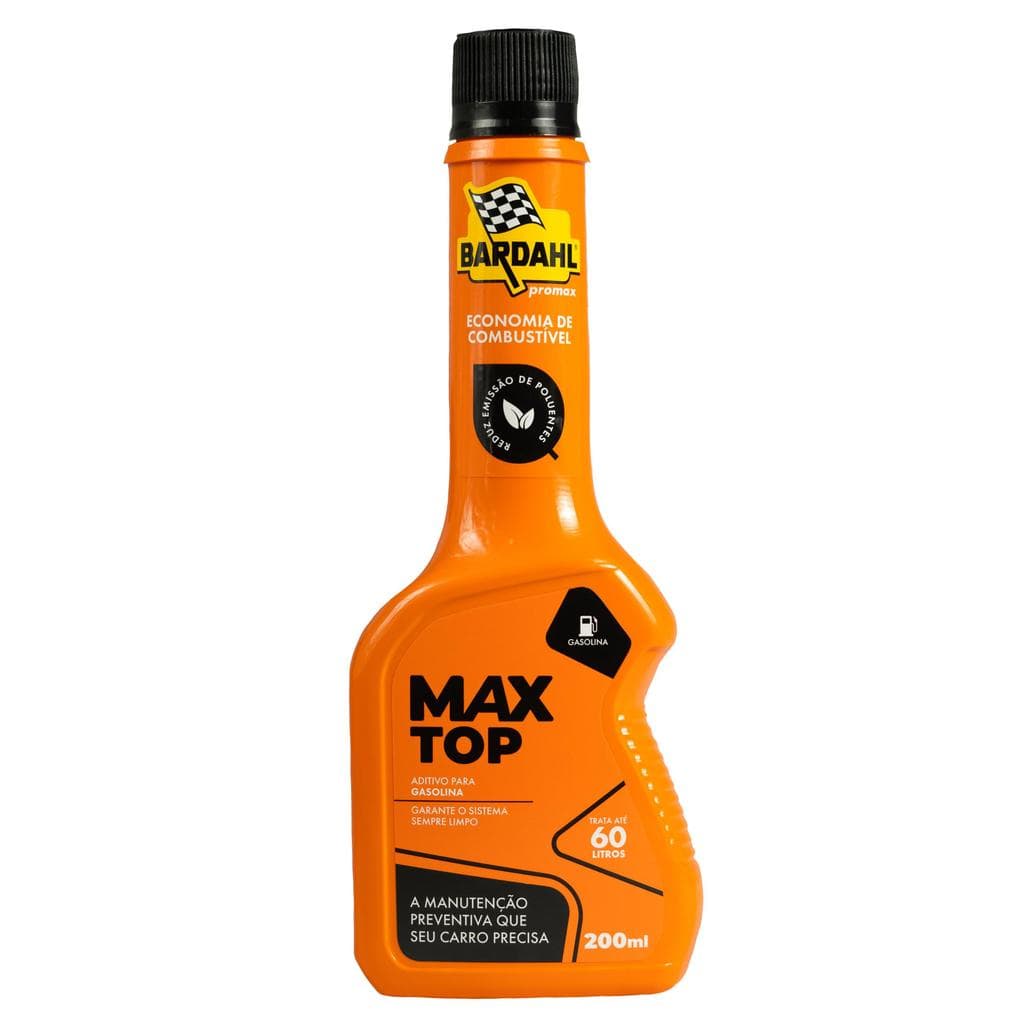 Aditivo Combustível Bardahl Max Top 200ml Gasolina
