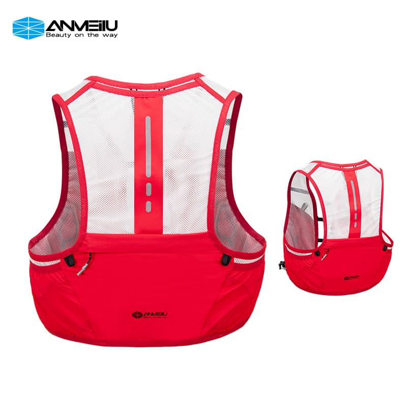Anmei estrada Cross Country correndo mochila leve correndo colete saco ao ar livre correndo montanha maratona esportes m