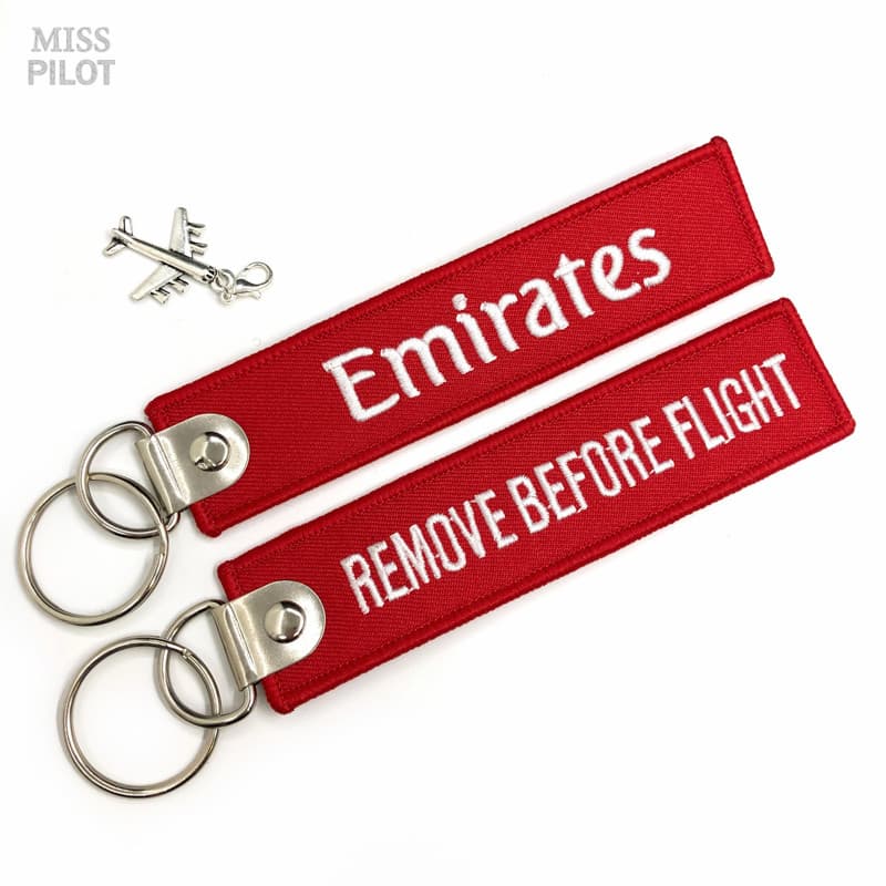 Emirados Árabes Unidos Arkways Emirates Remove o Chaveiro Voo Capitão United Passageiro Pingente Lembrança