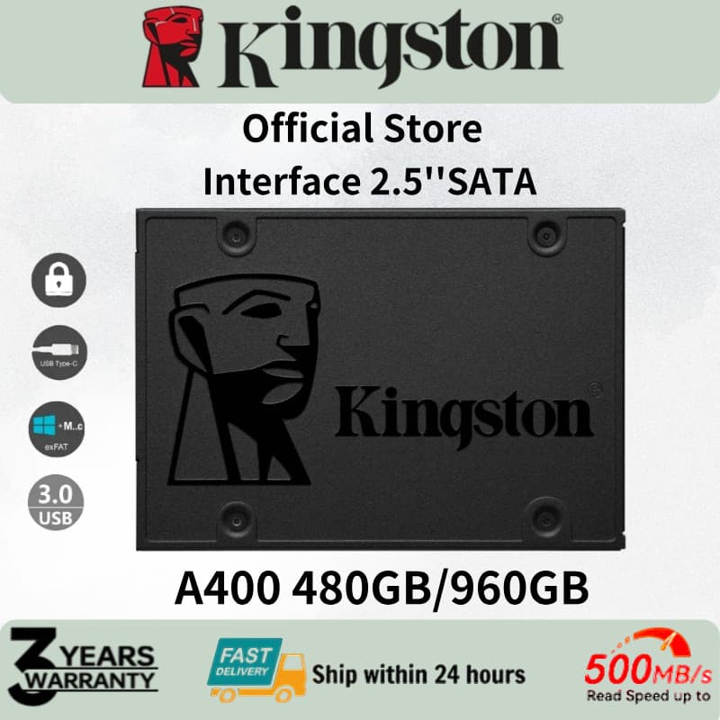 SSD 120GB 240GB 480GB 1TB SATA3 Unidade de estado sólido de 2.5 polegadas adequada para Laptop