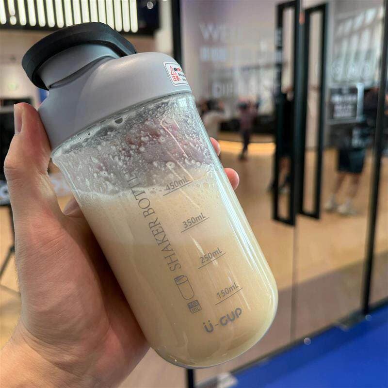 Copo Shaker de proteína em pó esportes copo de água ginásio meninas grande capacidade simples de alto valor portátil cop