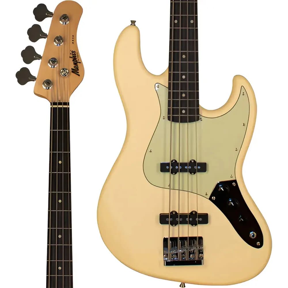 Contrabaixo Elétrico Tagima MB-50 OWS DF AWH Jazz Bass 4 Cordas Passivo Olympic White