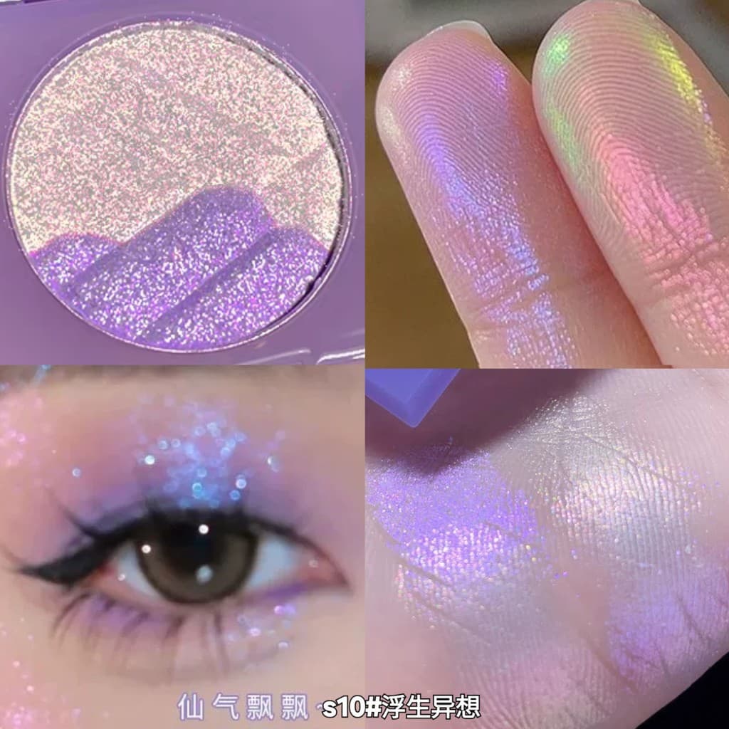 Desempenho diário camaleão de duas cores alto brilho rosa Aurora polarizado gradiente luz rosa roxo sombra estroboscópic