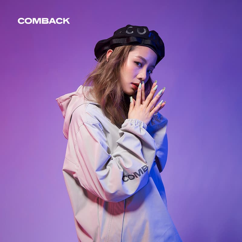 COMBACK Boina Preta Feminina All-Match Novo Estilo CORDURA Tecido Britânico Retro Ao Ar Livre Funcional Chapéu Octogonal