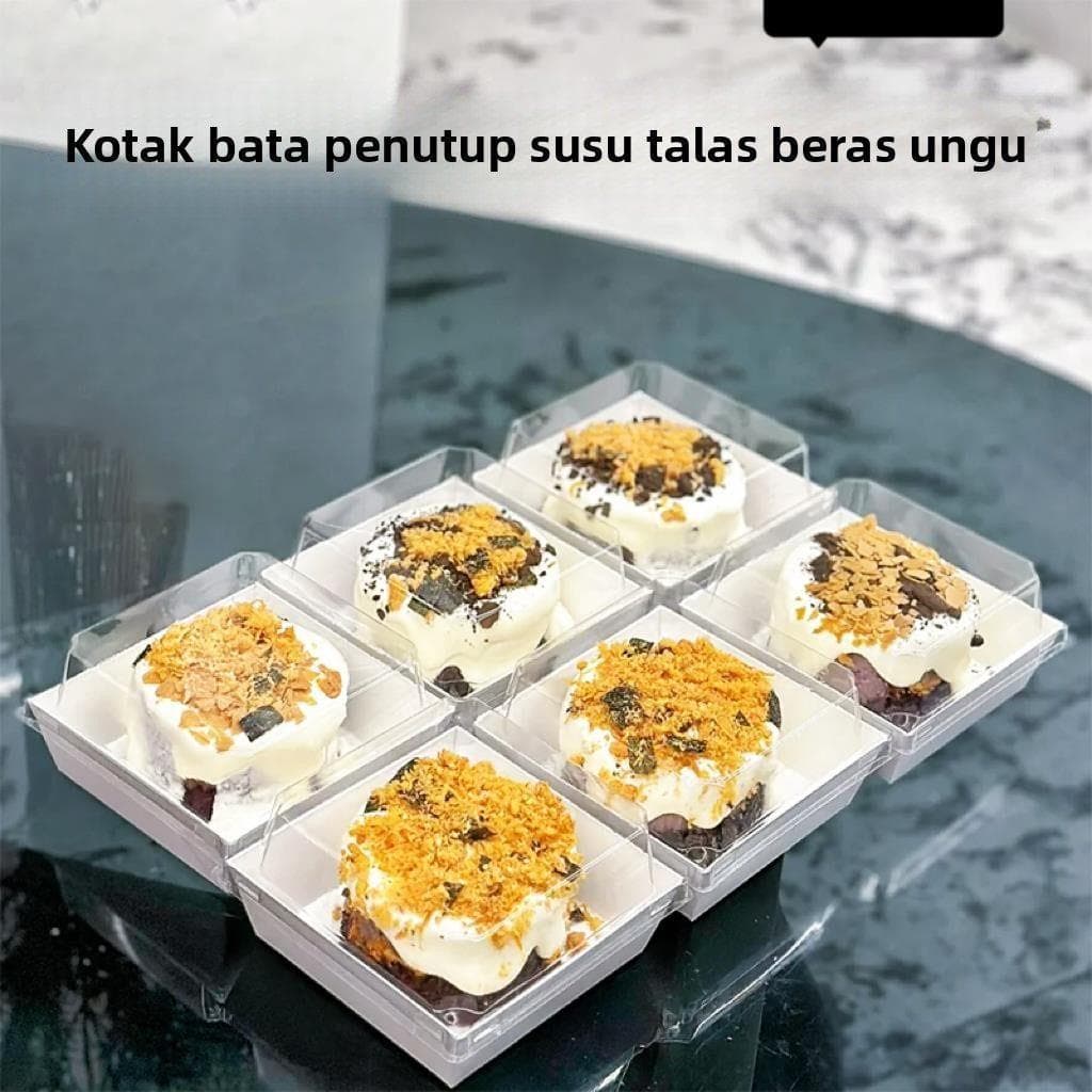 Taro leite tampa tijolo caixa de embalagem sangue glutinoso arroz roxo caixa de queijo florescendo cânhamo branco Jade b
