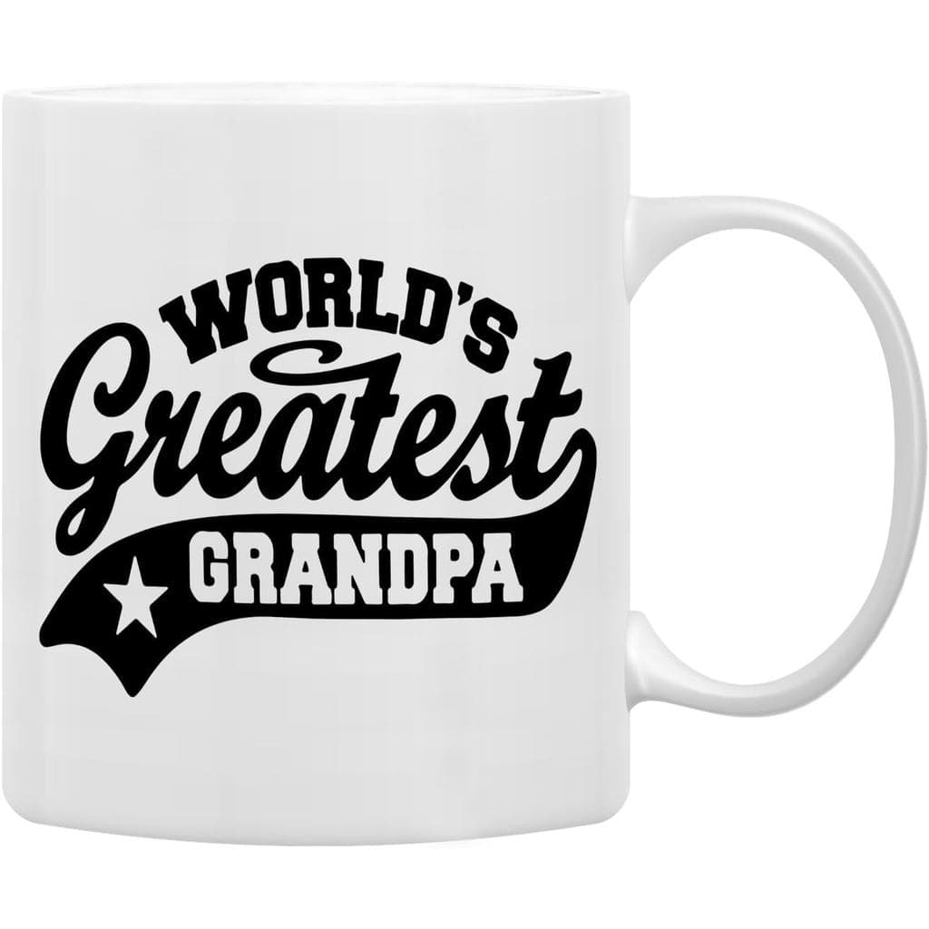 Caneca QASHWEY para Avô, Presentes de Aniversário para Avôs, Caneca de Café, Presentes para Avôs, Melhores Presentes par