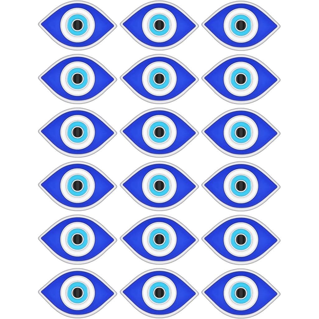 30 Peças Broche Olho Turco Azul, Pin de Esmalte Vintage para Lapela, para Jaqueta, Mochila, Roupas, Bolsa, Presentes par