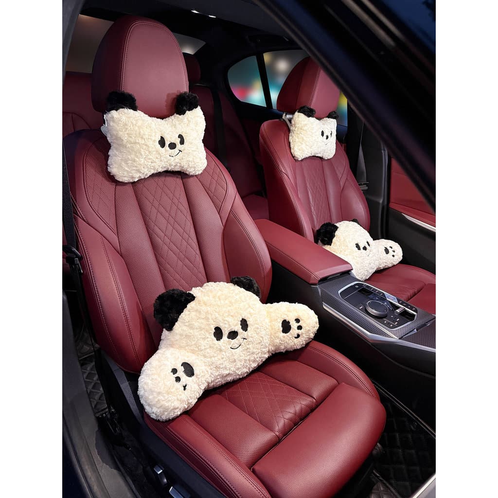 2026 novo estilo encosto de cabeça do carro pescoço travesseiro bonito feminino motorista dedicado Interior travesseiro