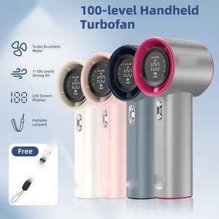 Usb ao ar livre grande ventilador portátil pequena engrenagem de carregamento energia eólica Turbo alta velocidade 100 p