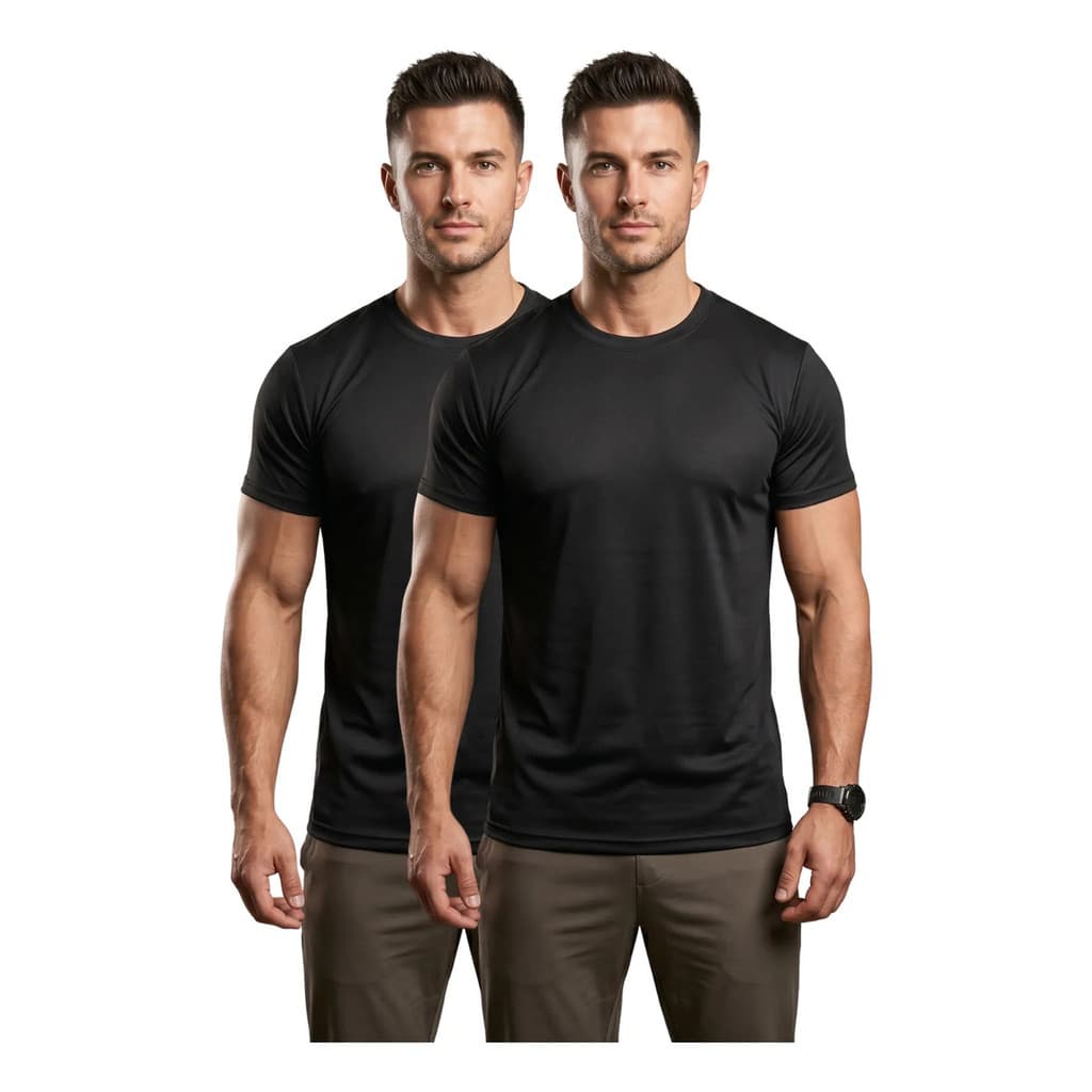 Camiseta Premium Masculina Poliéster Confortável Dia A Dia